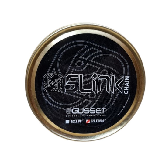 Gusset Slink Half Link Chain 1/2" X 3/32"