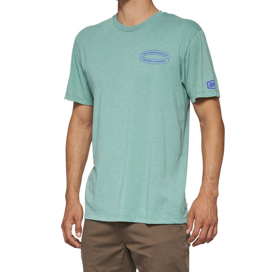 Infinitee Ocean Blue Heather Tee